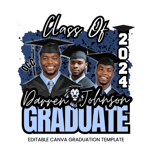 "Class of" Graduation Design Template