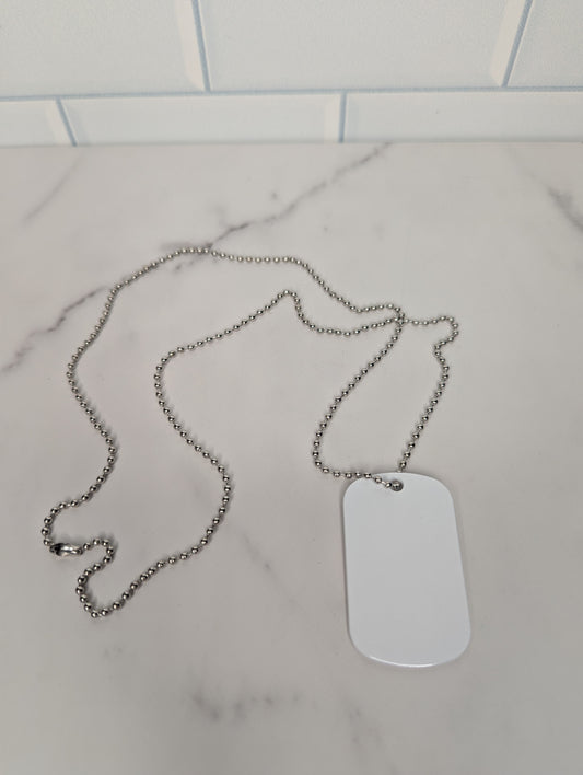 Double-Sided Dog Tag