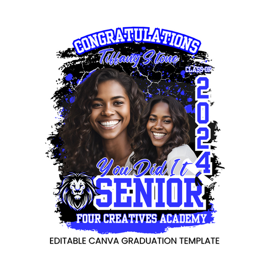 "You Did It" Graduation Design Template