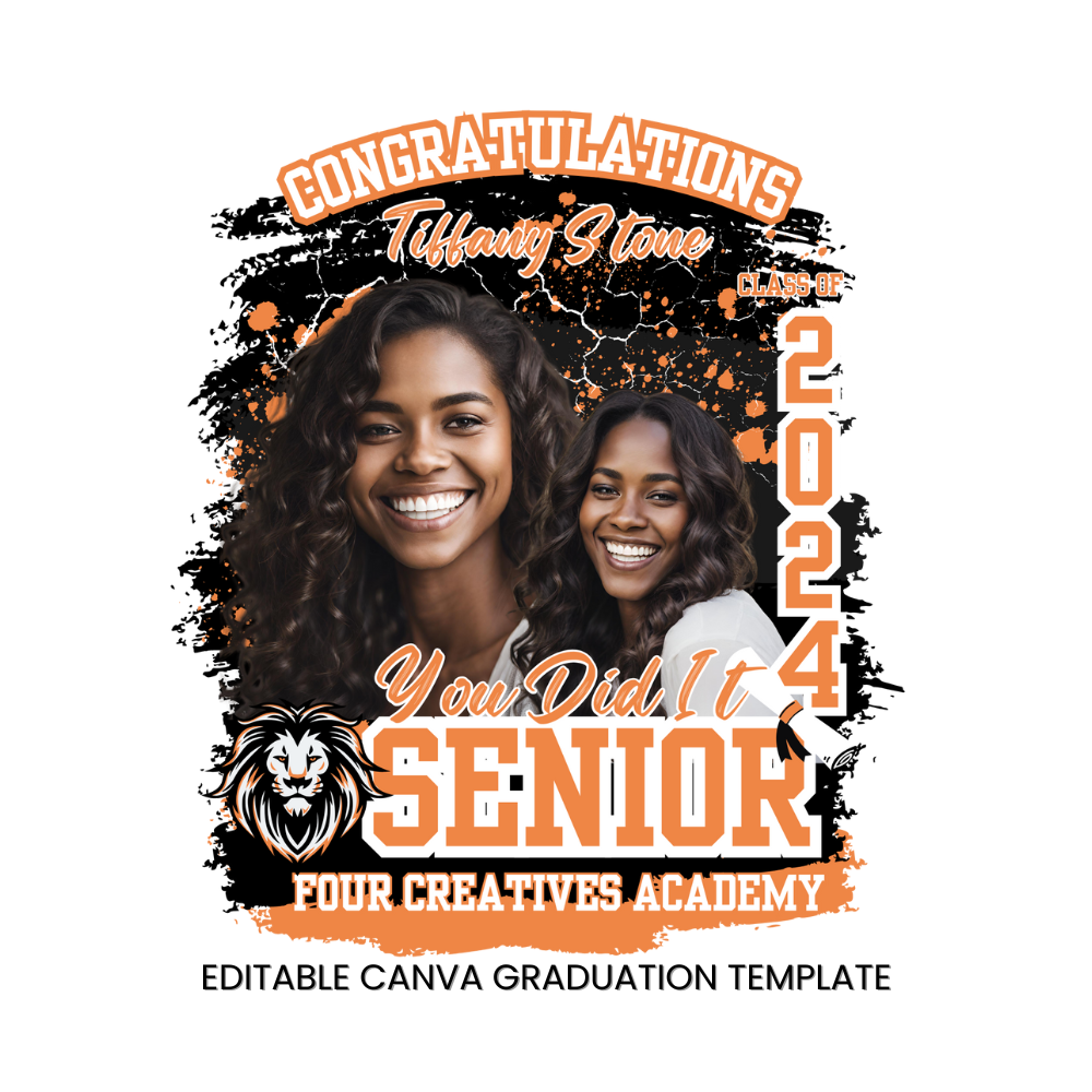 "You Did It" Graduation Design Template